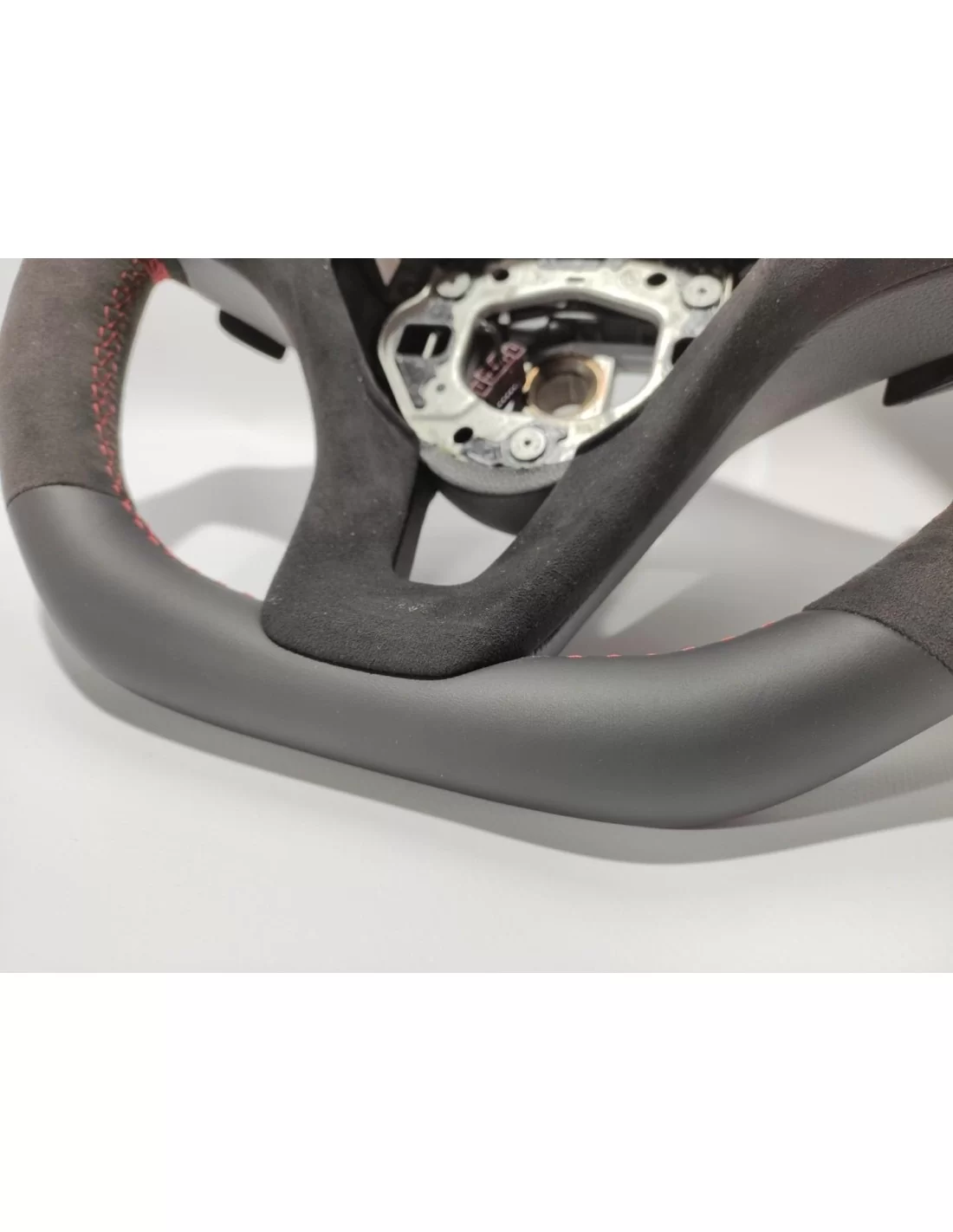  - Steering Wheels - Mercedes-Benz GLE GLC GLS C CLA W205 W166 X166 Ratt Läder Alcantara - 4 - Förbättra din körupplevelse med M