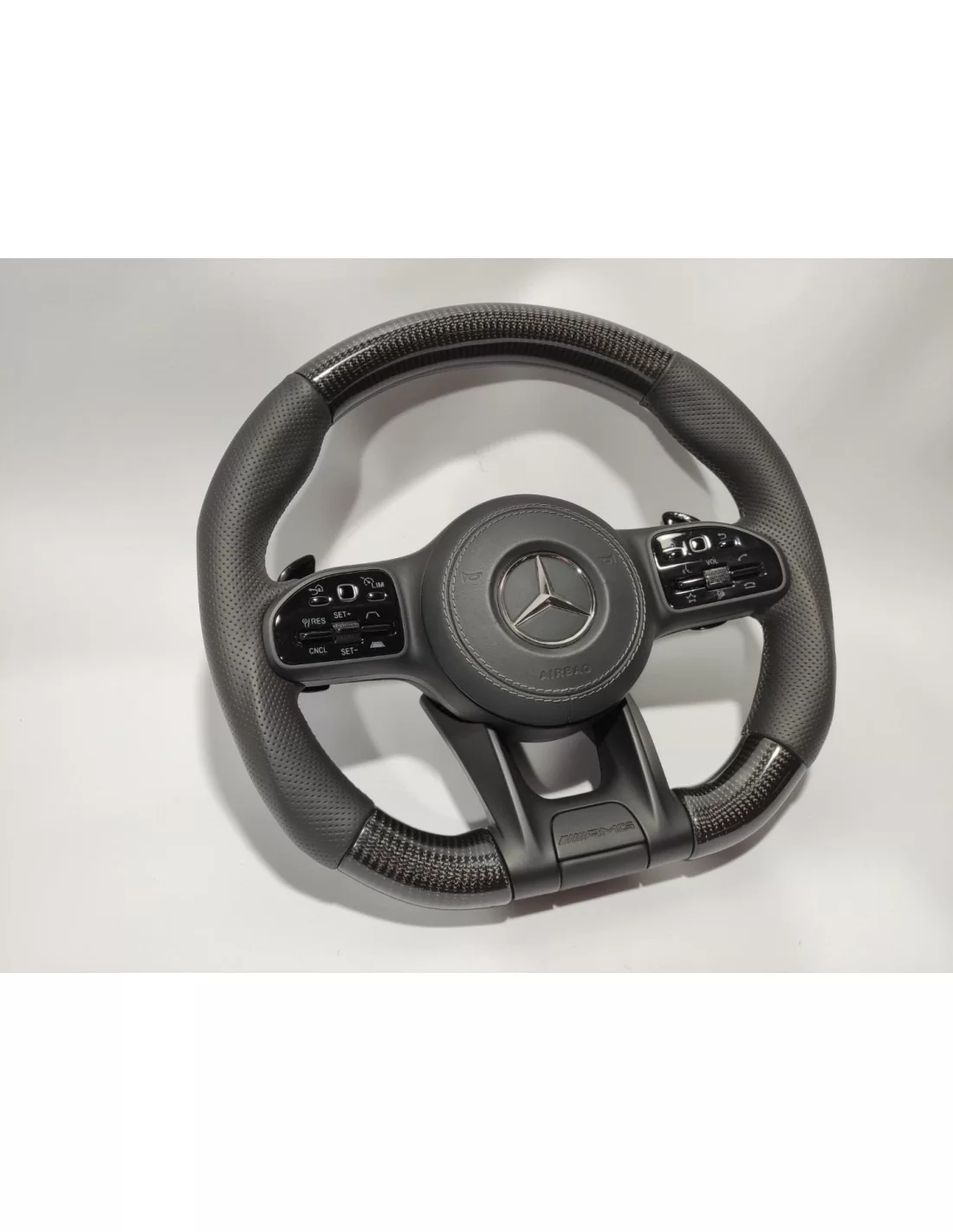 - Steering Wheels - AMG 梅赛德斯-奔驰 S 级 G 级 S222 W463A 碳皮方向盘 - 2 - AMG 梅赛德斯-奔驰 S 级 G 系列 S222 W463A 方向盘采用优质碳纤维皮革打造,尽显优雅,让您的驾驶体验更上一层楼 - Steering Wheels - AMG 梅赛德斯-奔驰 S 级 G 级 S222 W463A 碳皮方向盘 - 2 - AMG 梅赛德斯-奔驰 S 级 G 系列 S222 W463A 方向盘采用优质碳纤维皮革打造,尽显优雅,让您的驾驶体验更上一层楼