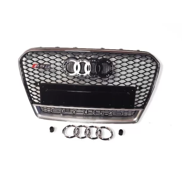 奥迪 S5 镀铬前保险杠散热器格栅，适用于 2012-2015 年款奥迪 A5 Audi, Audi A5 2011-2016 (8T) Audi