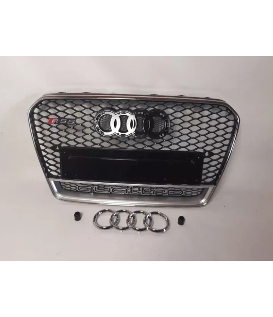 Audi S5 chrome front bumper radiator grille for Audi A5 2012-2015 Audi, Audi A5 2011-2016 (8T) Audi Audi S5 chrome front bumper radiator grille for Audi A5 2012-2015 Audi, Audi A5 2011-2016 (8T) Audi