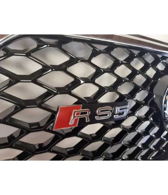 Audi S5 kromad främre stötfångare kylargrill för Audi A5 2012-2015 Audi, Audi A5 2011-2016 (8T) Audi