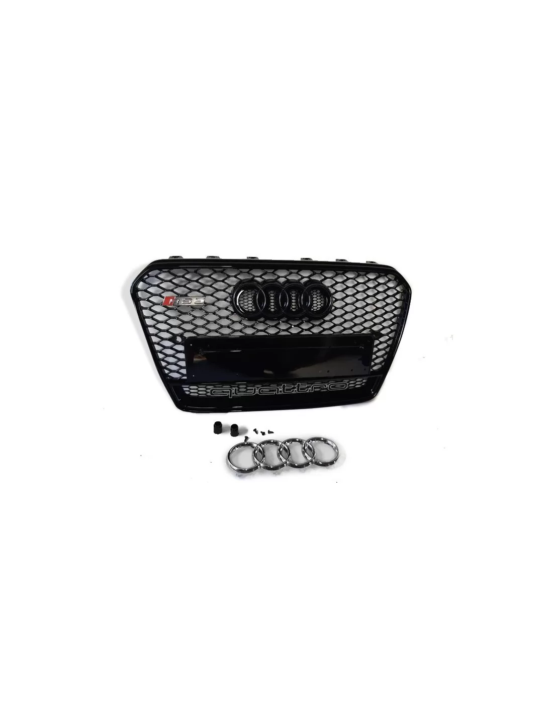 Audi A5 8T 2012-2015 kratka o strukturze plastra miodu w stylu RS5 Black Quattro Audi, A5 2012-2015 Audi