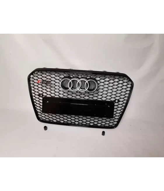 奥迪 RS5 黑色前保险杠散热器格栅，适用于 2012-2015 年款奥迪 A5 Audi, Audi A5 2011-2016 (8T) Audi