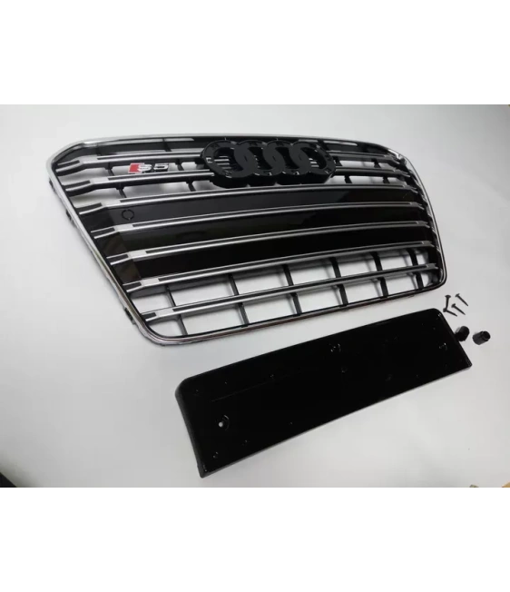 cópia da cópia da grelha do radiador do para-choques dianteiro cromado do Audi S5 para Audi A5 2012-2015 Audi, Audi A5 2011-2016