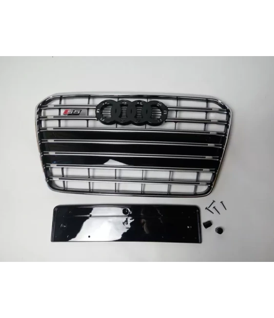 奥迪 S5 镀铬前保险杠散热器格栅复制品，适用于奥迪 A5 2012-2015 Audi, Audi A5 2011-2016 (8T) Audi