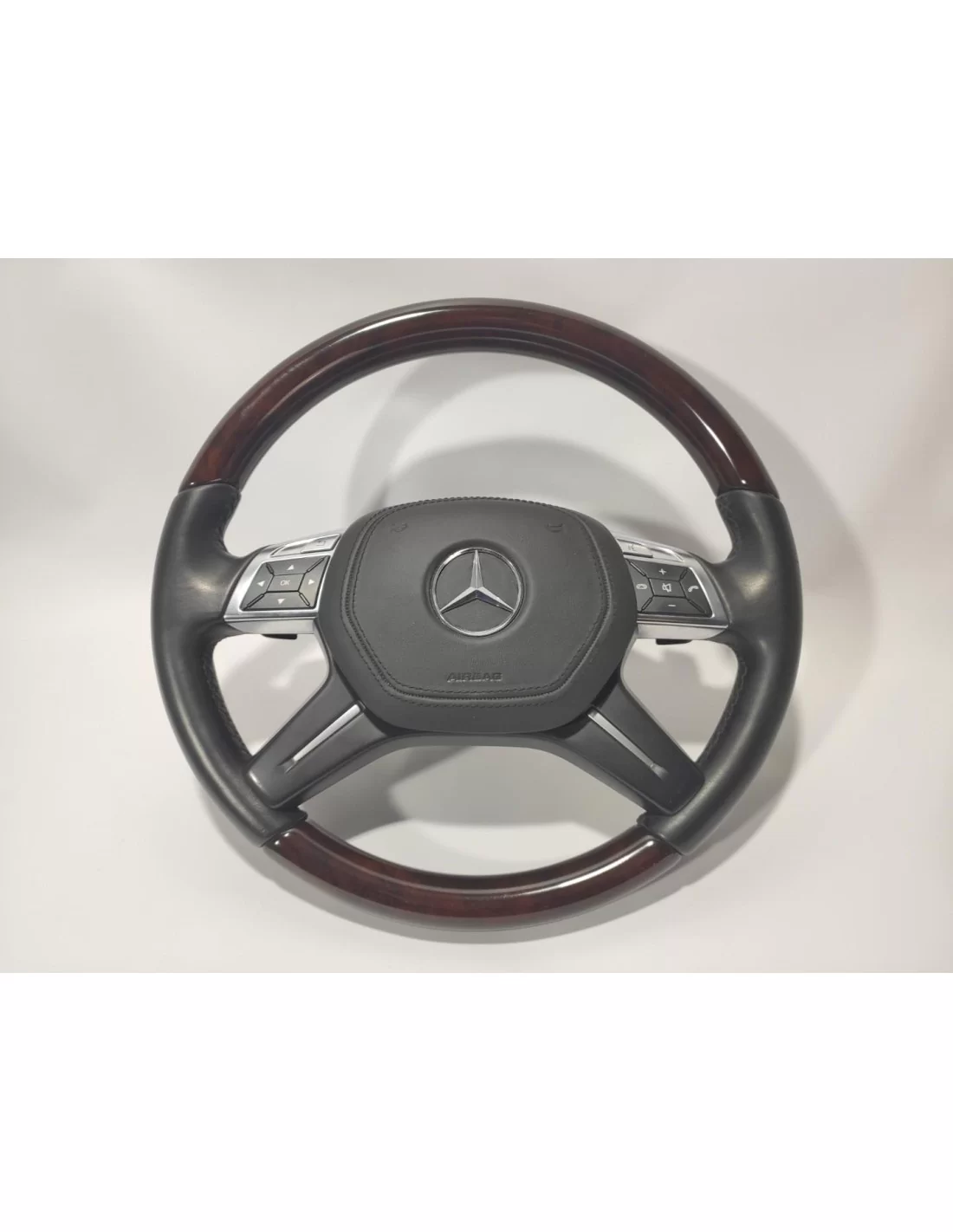  - Steering Wheels - Mercedes-Benz ML GL G-Klass E-Klass W212 W463 W166 X166 Ratt Trä - 1 - Köp Mercedes-Benz ML GL G-Klass E-Kl