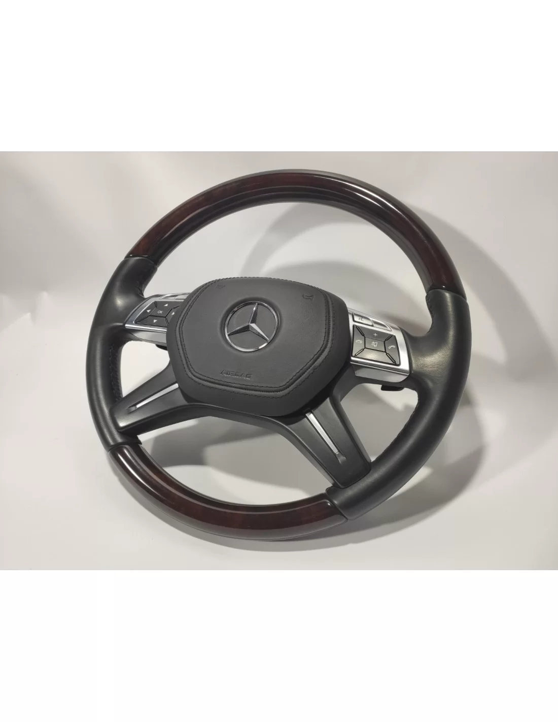  - Steering Wheels - Mercedes-Benz ML GL G-Klass E-Klass W212 W463 W166 X166 Ratt Trä - 3 - Köp Mercedes-Benz ML GL G-Klass E-Kl