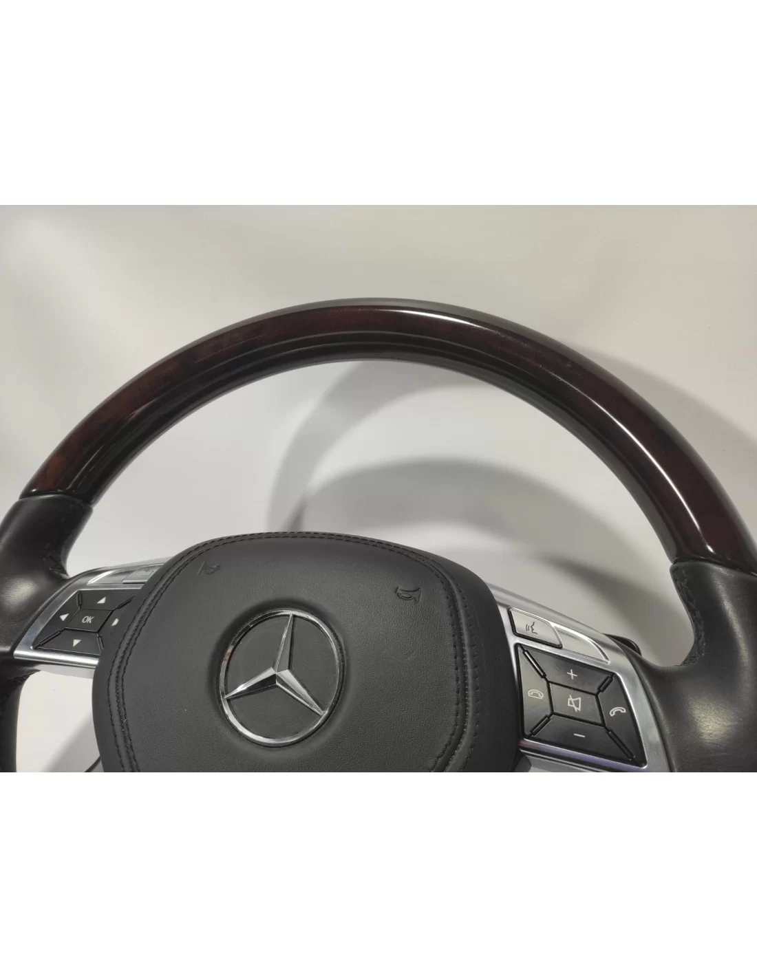  - Steering Wheels - Mercedes-Benz ML GL G-Klass E-Klass W212 W463 W166 X166 Ratt Trä - 5 - Köp Mercedes-Benz ML GL G-Klass E-Kl