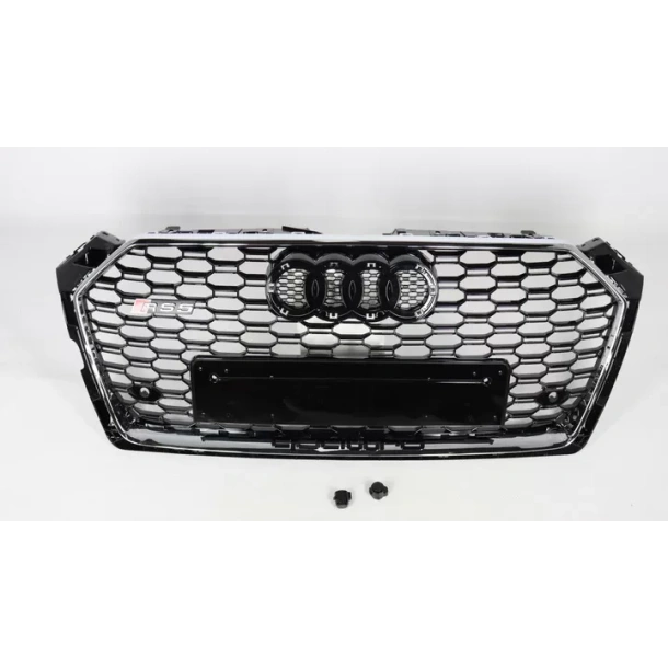 适用于奥迪 A5 S5 2016+ F5 蜂窝格栅 RS5 Quattro 光学镀铬件 Audi, Audi A5 2016-2019 (F5) Audi