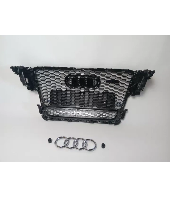 Audi A5 8T 2008-2011 parrilla rejilla de nido de abeja parrilla delantera en RS5 Negro Quattro Audi, Audi A5 2007-2011 (8T) Audi