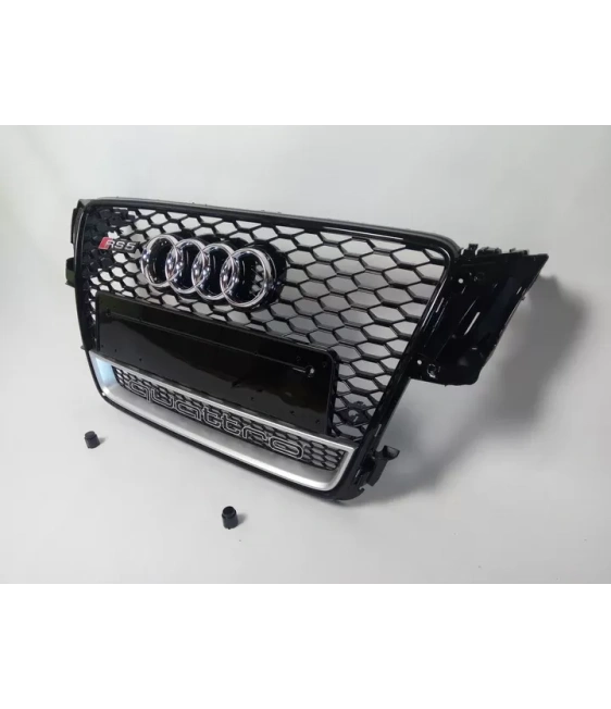 奥迪 A5 8T 2008-2011 格栅蜂窝状格栅 RS5 黑色 Quattro 前格栅 Audi, Audi A5 2007-2011 (8T) Audi