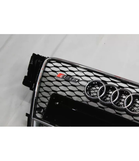 奥迪 A5 8T 2008-2011 格栅蜂窝状格栅 RS5 Chrome Quattro 前格栅 Audi, Audi A5 2007-2011 (8T) Audi