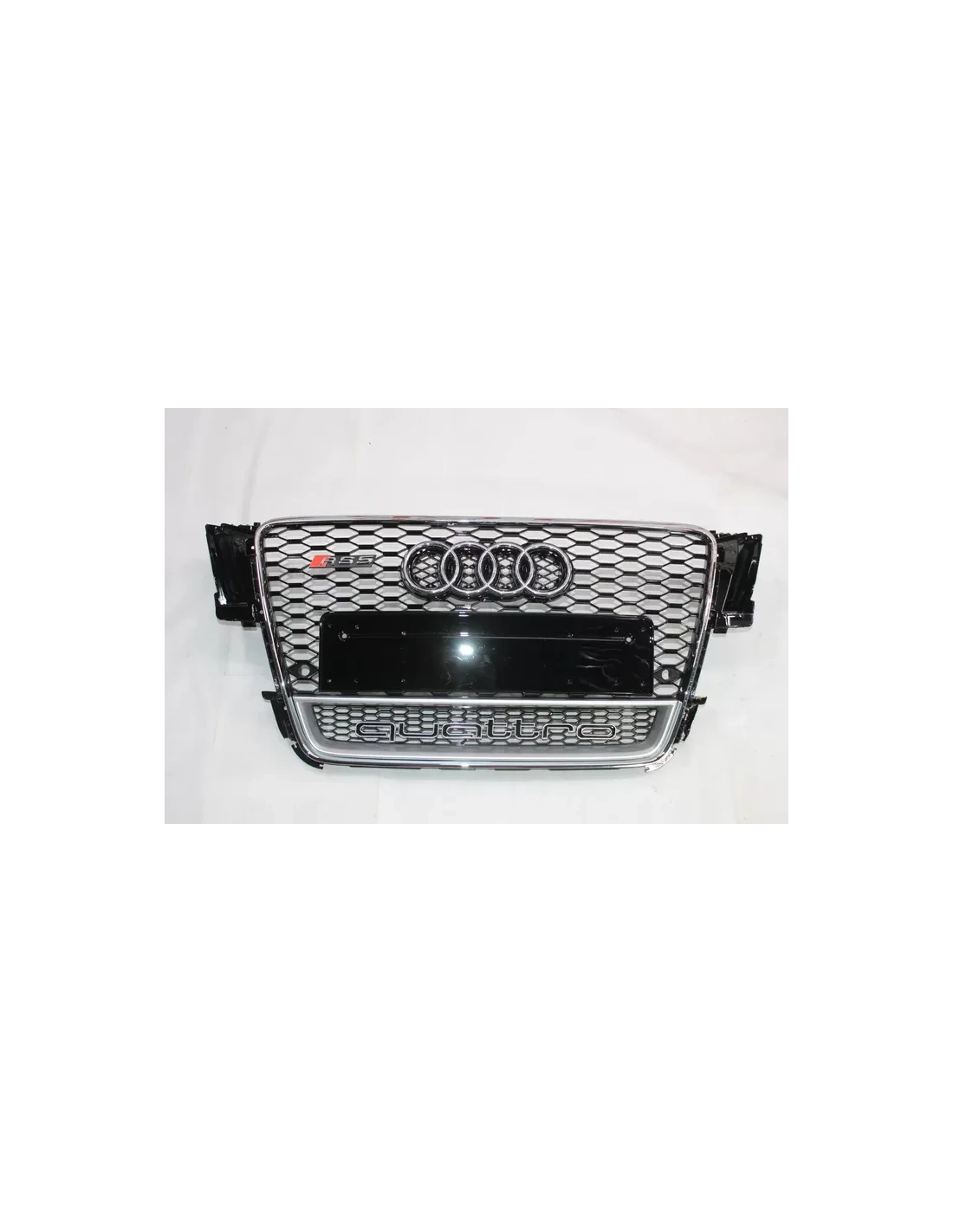 奥迪 A5 8T 2008-2011 格栅蜂窝状格栅 RS5 Chrome Quattro 前格栅 Audi, Audi A5 2007-2011 (8T) Audi