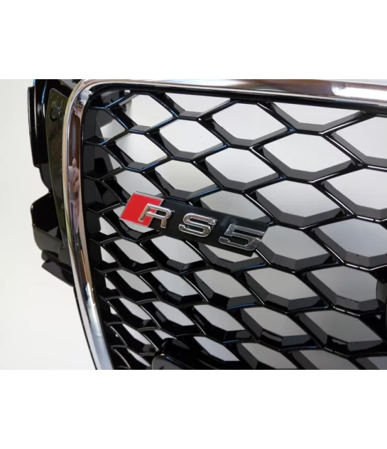 アウディ A5 8T 2008-2011 グリル ハニカム グリル フロント グリル RS5 クローム スタイル Audi, Audi A5 2007-2011 (8T) Audi アウディ A5 8T 2008-2011 グリル ハニカム グリル フロント グリル RS5 クローム スタイル Audi, Audi A5 2007-2011 (8T) Audi