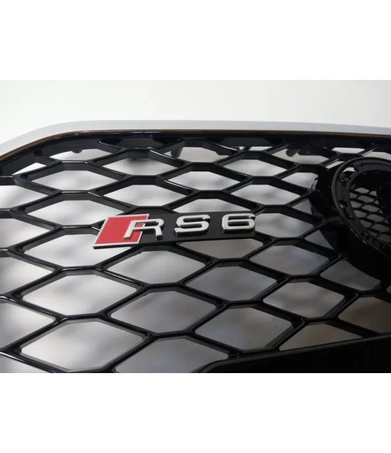 - Audi - For Audi A6 C7 2012-2015 Grill Radiator grille RS6 Quattro optics Chrome - 5 - ❗️⭐️TOP OFFER on RS6 Chrome Quattro Sty - Audi - For Audi A6 C7 2012-2015 Grill Radiator grille RS6 Quattro optics Chrome - 5 - ❗️⭐️TOP OFFER on RS6 Chrome Quattro Sty