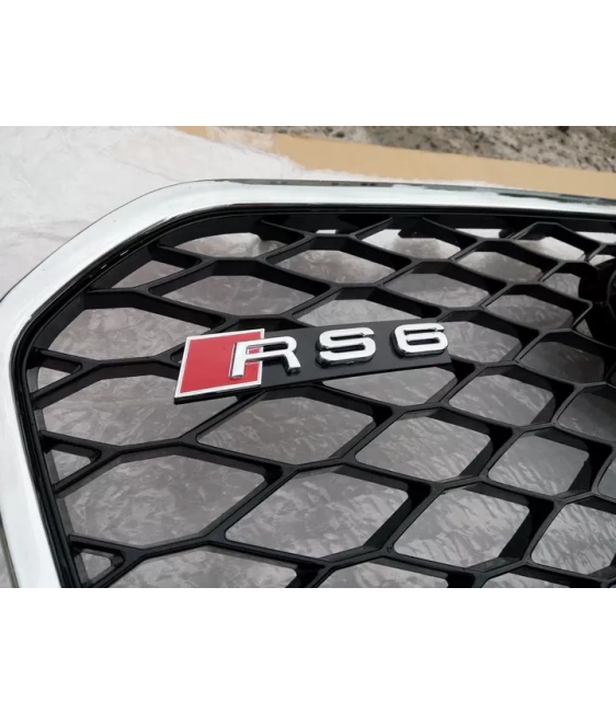 - Audi - Для Audi A6 C7 2012-2015 Решітка радіатора Решітка радіатора RS6 Quattro оптика Хром - 10 - ❗️⭐️TOP ПРОПОЗИЦІЯ на RS6   - Audi - Для Audi A6 C7 2012-2015 Решітка радіатора Решітка радіатора RS6 Quattro оптика Хром - 10 - ❗️⭐️TOP ПРОПОЗИЦІЯ на RS6