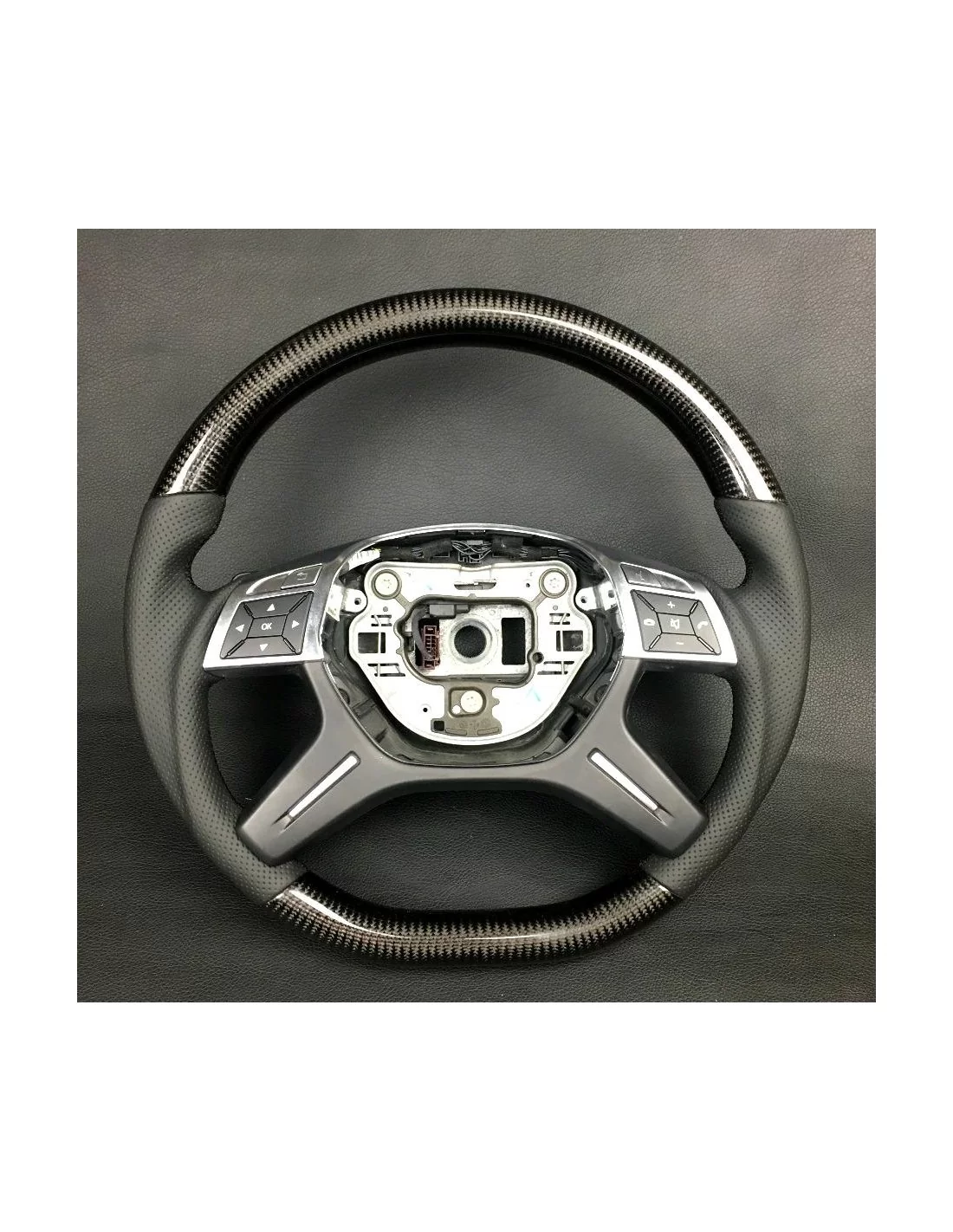  - Lenkräder - Mercedes-Benz G-Klasse E-Klasse GL ML W463 W166 X166 W212 Lenkrad Carbon Leder - 1 - Mercedes-Benz G-Klasse E-Kla