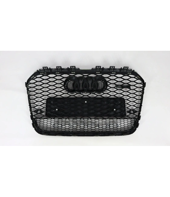 - Audi - 奥迪 A6 C7 2012-2015 散热器格栅 RS6 Quattro 光学黑 - 4 - ❗️⭐️TOP OFFER on RS6 Black Quattro Style, ♨️Beste Quality！Fast Versand✈