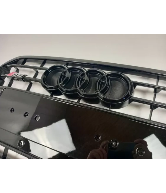  - Audi - 奥迪 A6 C7 2012-2015 前格栅格栅 散热器格栅 S6 光学系统 黑色 - 5 - ❗️⭐️TOP OFFER on S6 Black Style, ♨️Beste Quality！Fast Versand✈️ warran