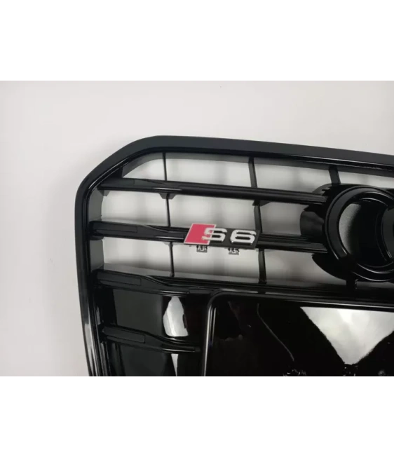  - Audi - 奥迪 A6 C7 2012-2015 前格栅格栅 散热器格栅 S6 光学系统 黑色 - 6 - ❗️⭐️TOP OFFER on S6 Black Style, ♨️Beste Quality！Fast Versand✈️ warran