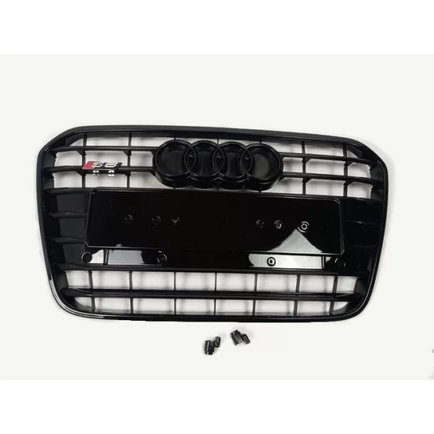  - Audi - Für Audi A6 C7 2012-2015 Frontgrill Grill Kühlergrill S6 Optik Schwarz - 1 - ❗️⭐️TOP ANGEBOT auf S6 Black Style, ♨️Bes