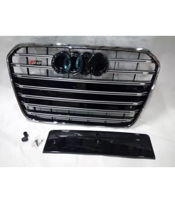 - Audi - Voor Audi A6 C7 2012-2015 Voorgrille Grill Radiator grille S6 optiek Chrome - 1 - ❗️⭐️TOP AANBIEDING op S6 Chrome Styl - Audi - Voor Audi A6 C7 2012-2015 Voorgrille Grill Radiator grille S6 optiek Chrome - 1 - ❗️⭐️TOP AANBIEDING op S6 Chrome Styl