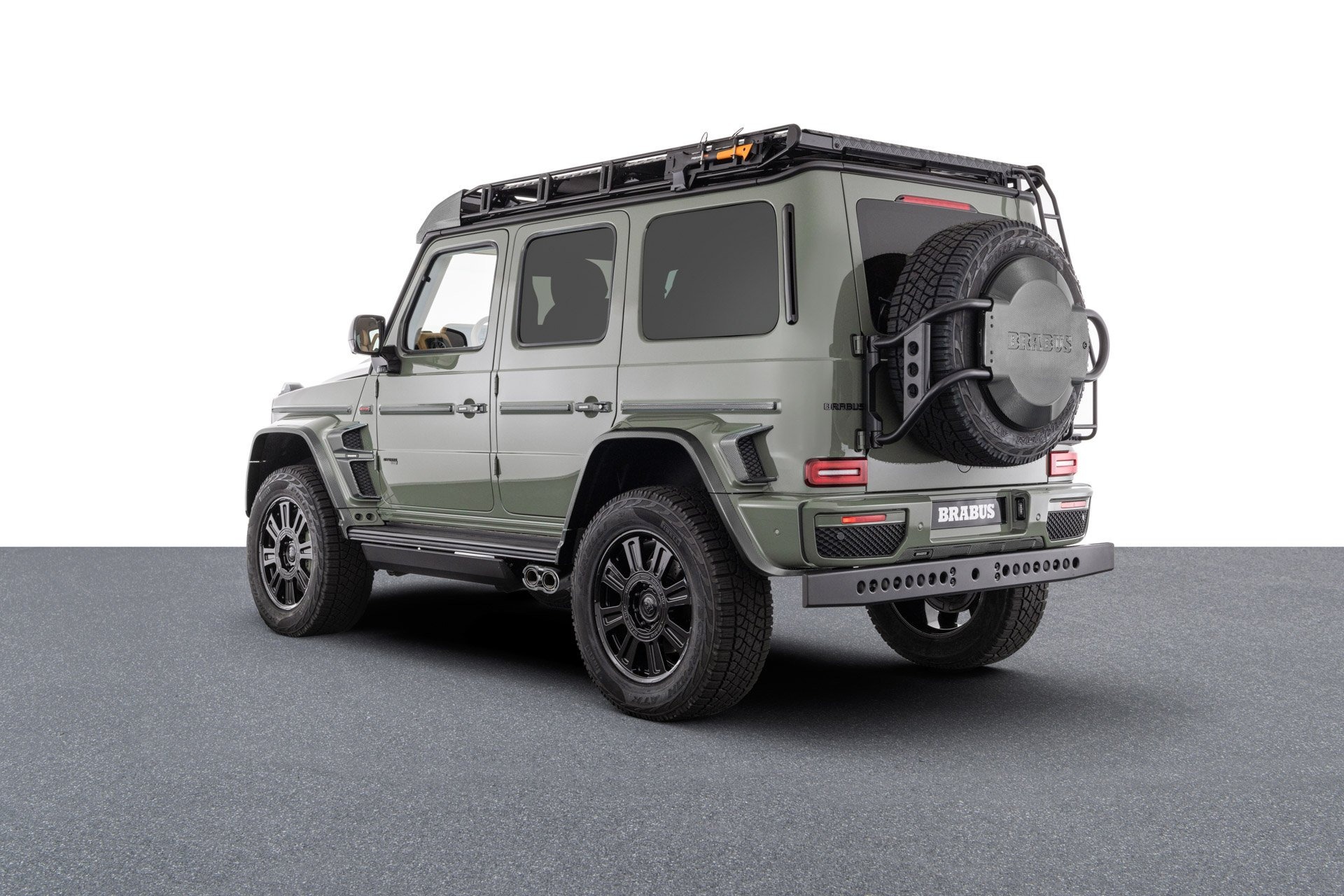 Brabus 800 Stealth Green 4x4² FULL Conversion Kit for Mercedes-Benz G-Wagon W463A